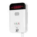 D MODUN Gas Detector for Home – Natural Gas, LPG & Coal Gas Alarm | PPM LED Display | 85dB | Plug-in