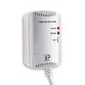 D MODUN Gas Alarm Detector – Natural Gas, LPG & Coal Gas | 100dB Strobe Light | Wall-Mount | Plug-in